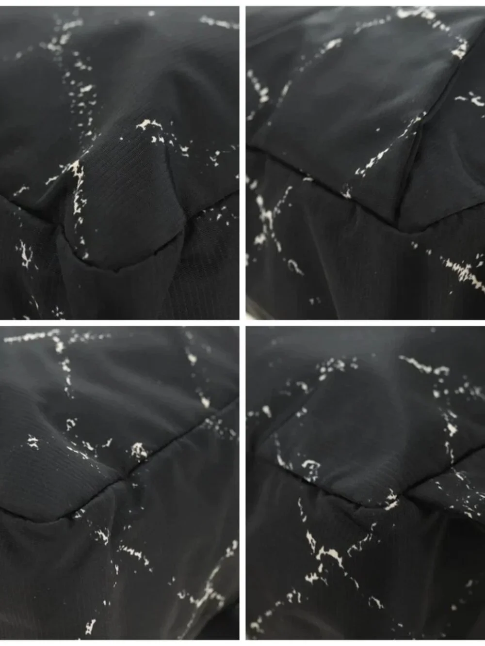 CHANEL New Travel line Backpack Nylon Black CC Auth BA12647V